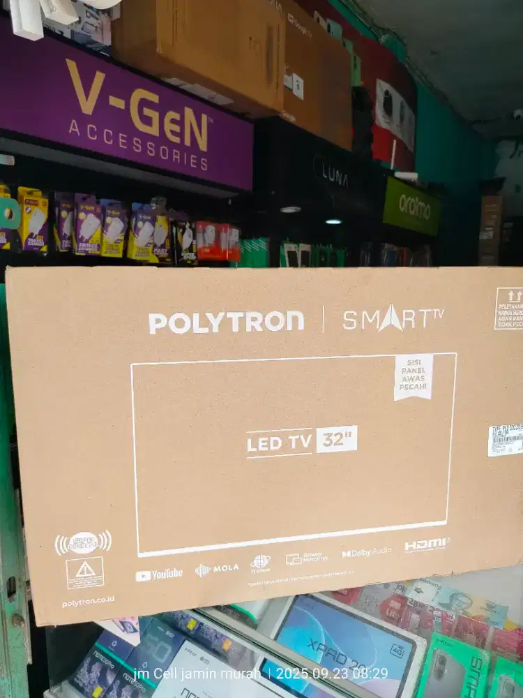 Tv Polytron 32 inch smart tv baru