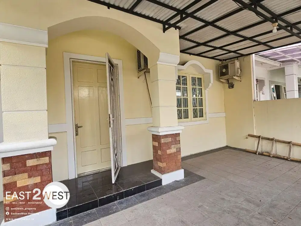 Jual Rumah Nusa Loka BSD City Tangerang Selatan Bagus Nyaman Siap Huni