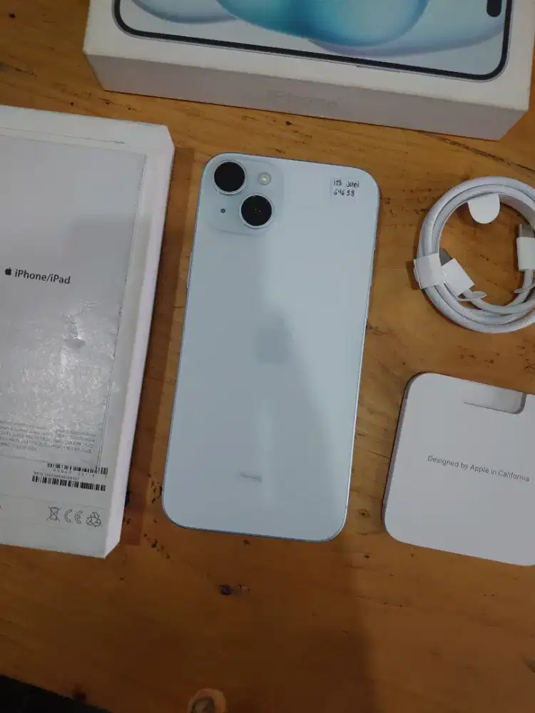 Iphone 15 plus 128 ibox blue grs on juni 2026