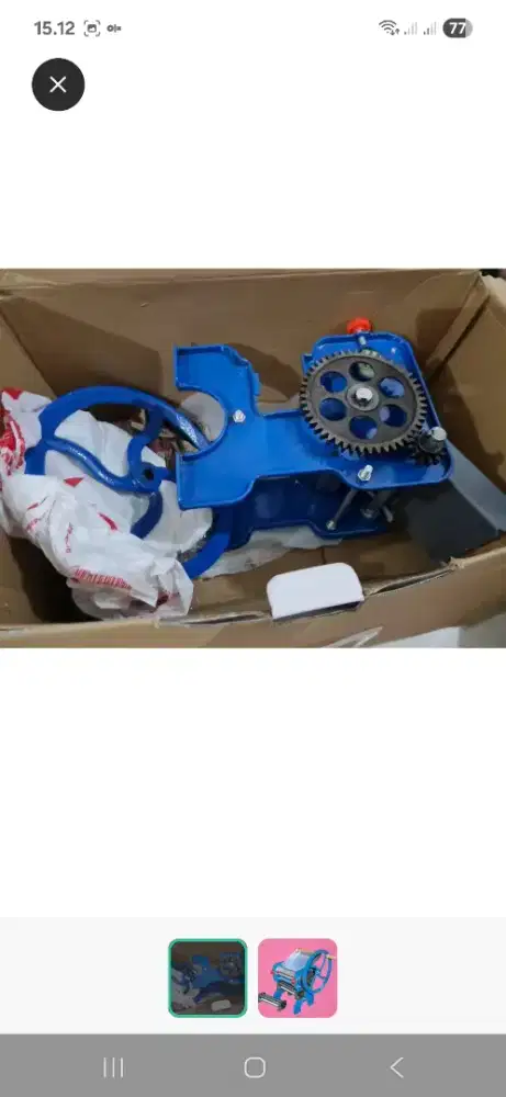 Alat giling mie manual