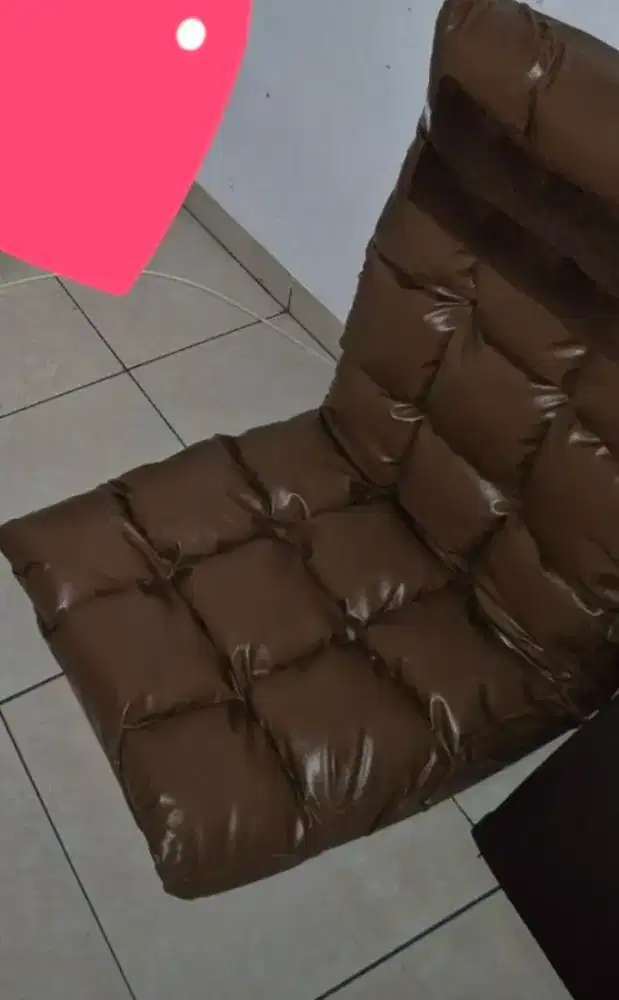 Kursi lesehan oscar coklat gold