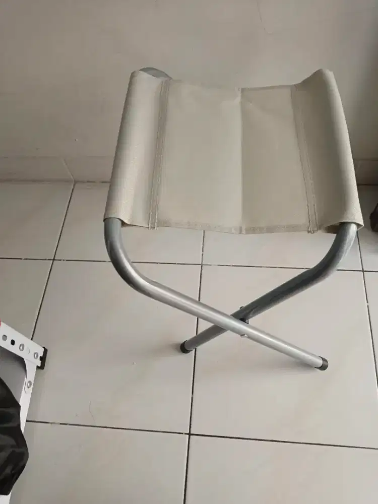 Kursi Lipat Mini Portable Outdoor Uk.29x25x34cm Bhn besi kuat max 70kg