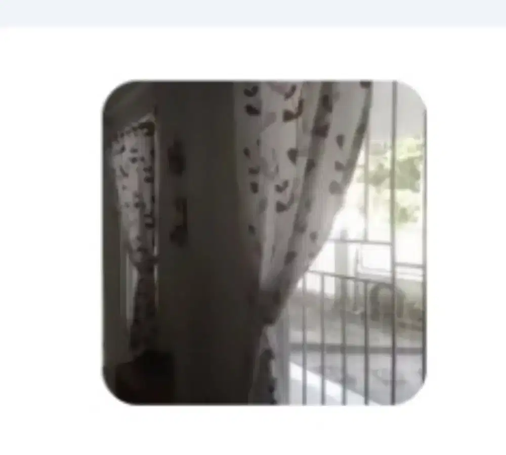 Hordeng motif bunga hanya 1