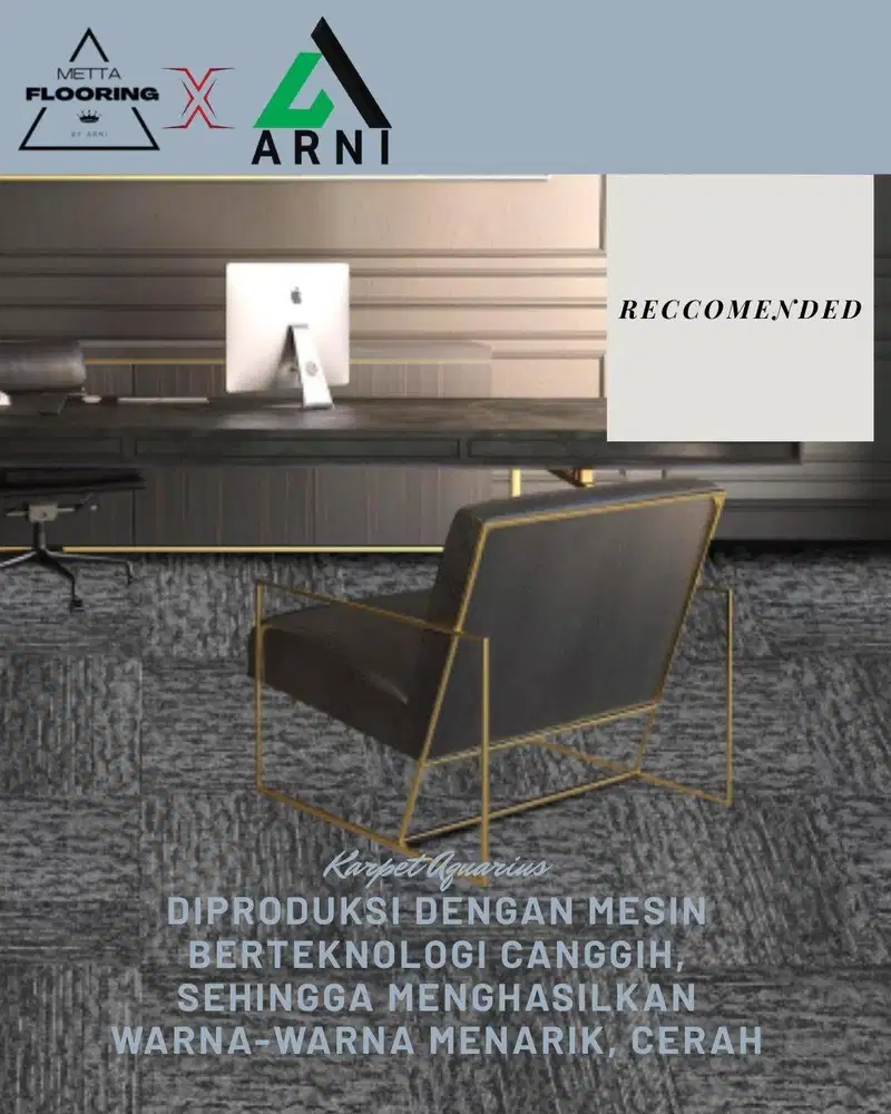 Karpet Aquarius Uk 50cm x 50cm (1 box isi 20pcs)