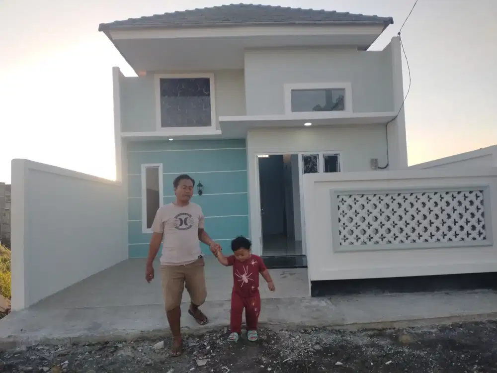 Rumah kredit mepet benowo pasar angsuran 2.500 5th