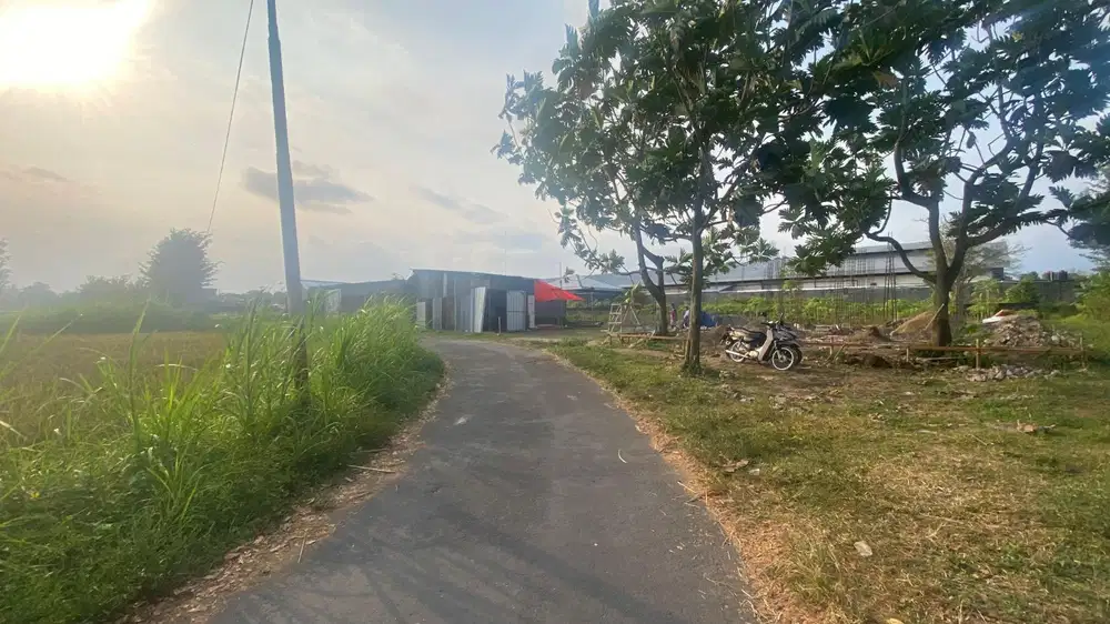 Tanah Palagan Asri View Pedesaan; Cocok Bangun Rumah