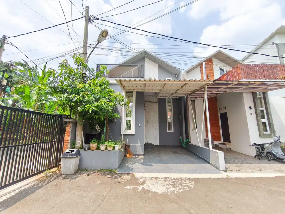 Rumah 2 Lt SHM 15 Menit ke Paradise Walk Serpong Dibantu KPR J-36561