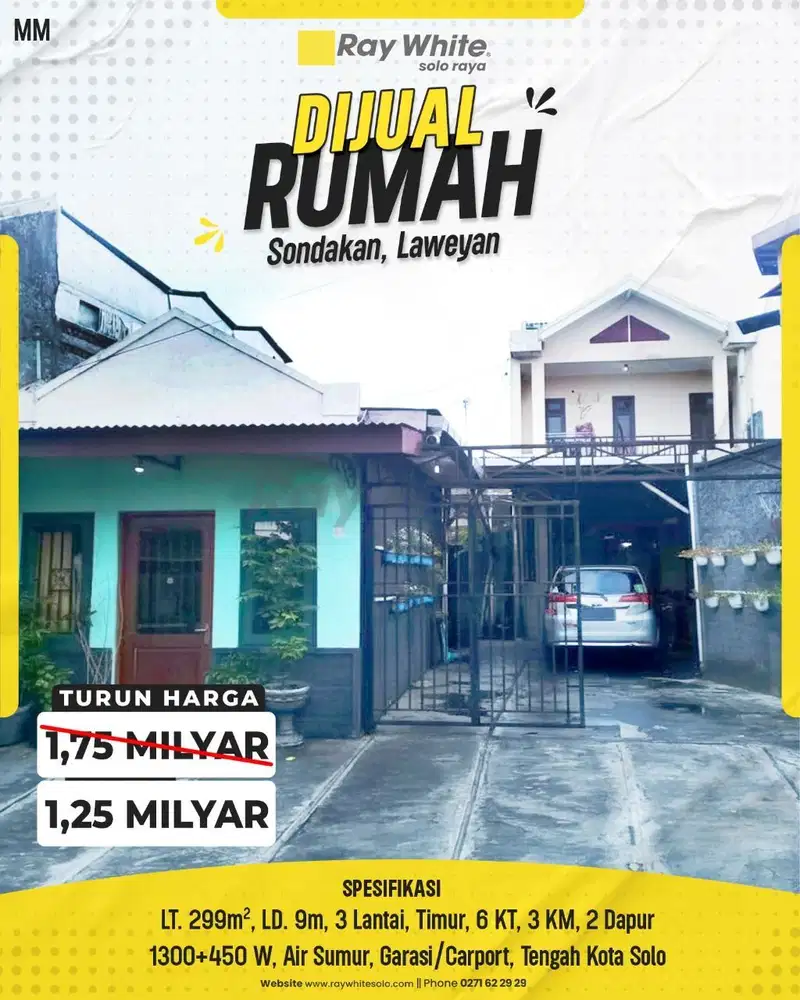 Dijual Rumah Siap Huni Di Laweyan Tengah Kota Solo Harga Bu Khusus Bulan Ini !!!!