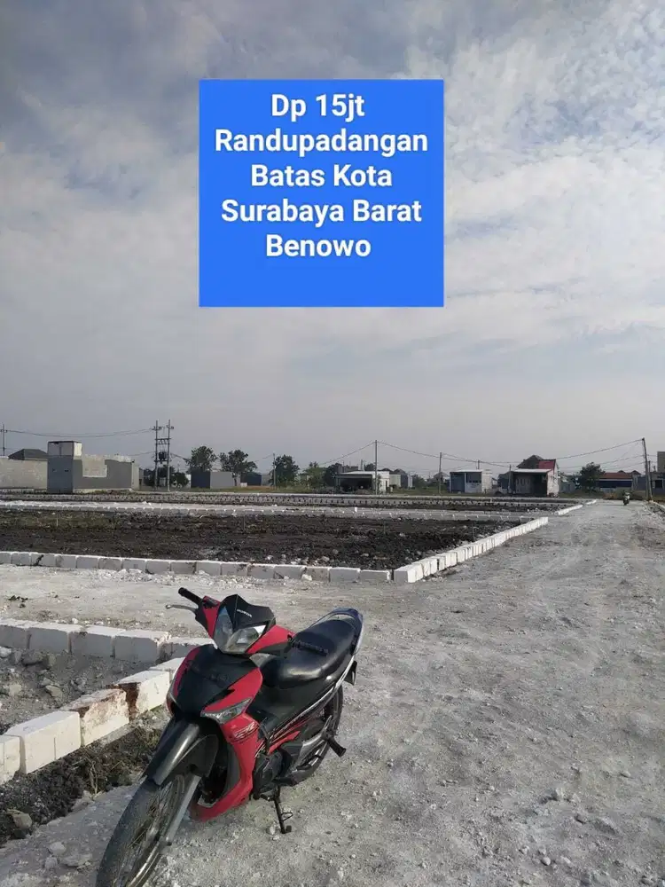 Tanah murah kredit 5tahun lokasi nol jalan poros