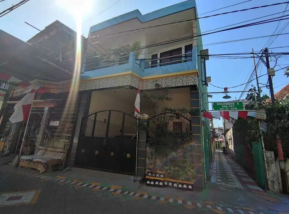 Rumah 2 Lantai Siap Huni Lokasi Strategis di Kalijudan Surabaya