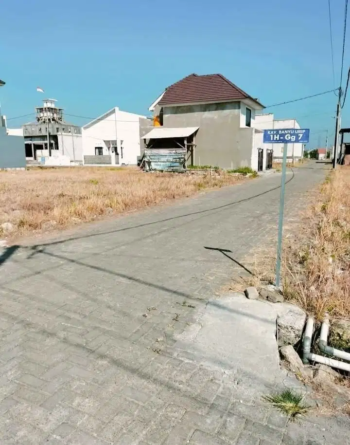 Tanah murah kredit 5 Tahun ukuran panjang 17 untuk lebar menyesuaikan