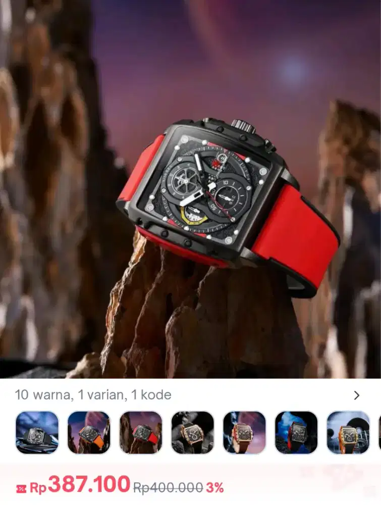 Jam tangan T5 ada tanggalnya