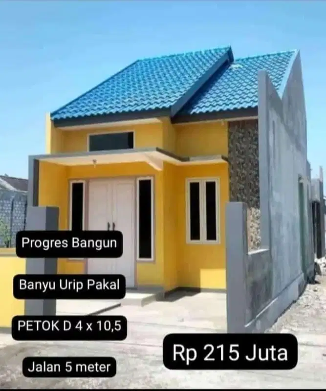 Super murah cuma 215jt siap huni mepet polll Pakal benowo sby barat