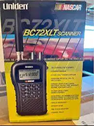 Uniden Bearcat BC72XLT Handheld Mobile 100 Channel 10 Bank