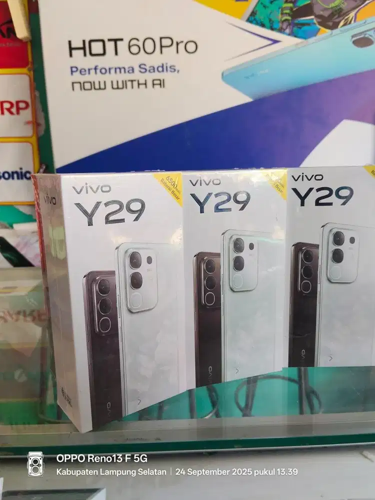 Vivo y29 6+6/128gb garansi resmi ,segel ori ,harga murah
