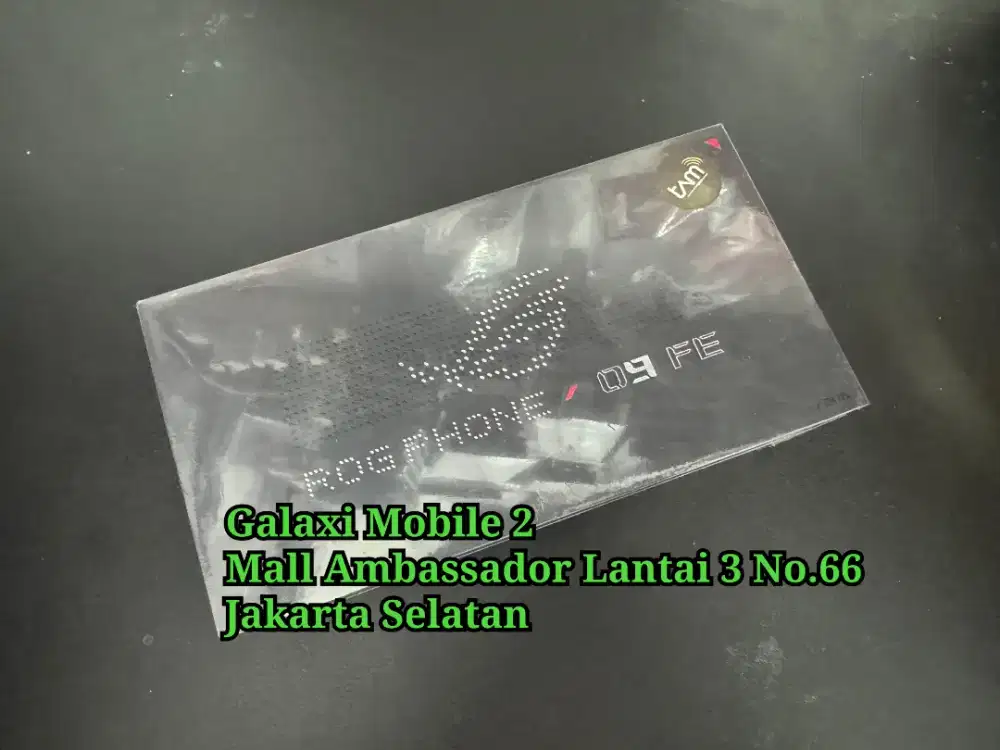 Asus ROG 9 FE 12GB 256GB Resmi Bisa Cash Kredit Tukar Tambah