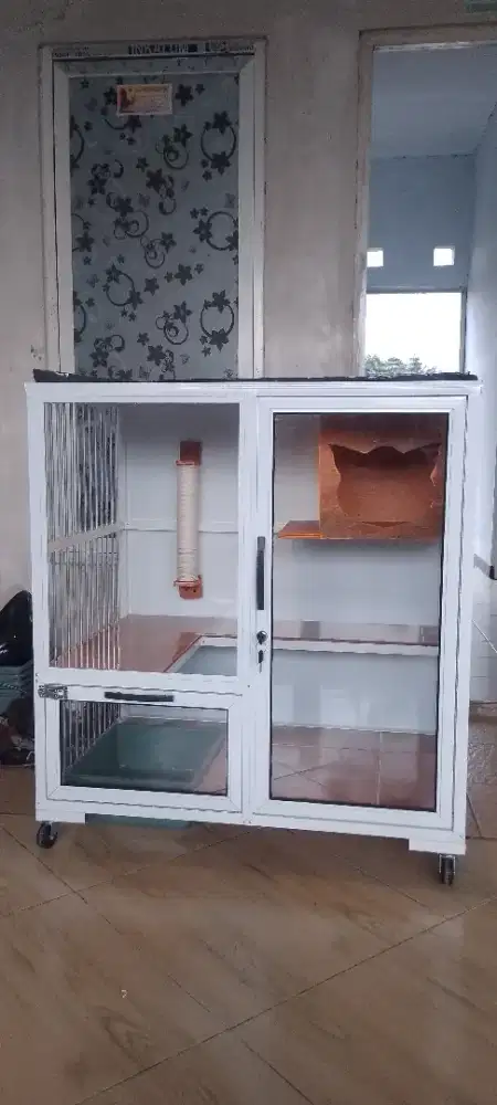Kandang kucing mewah free ongkir