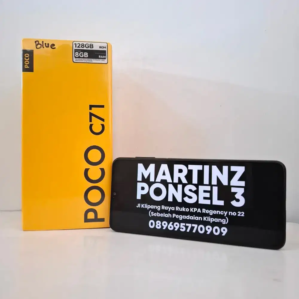 Poco C71 4/128 Garansi Resmi Xiaomi 15 bulan