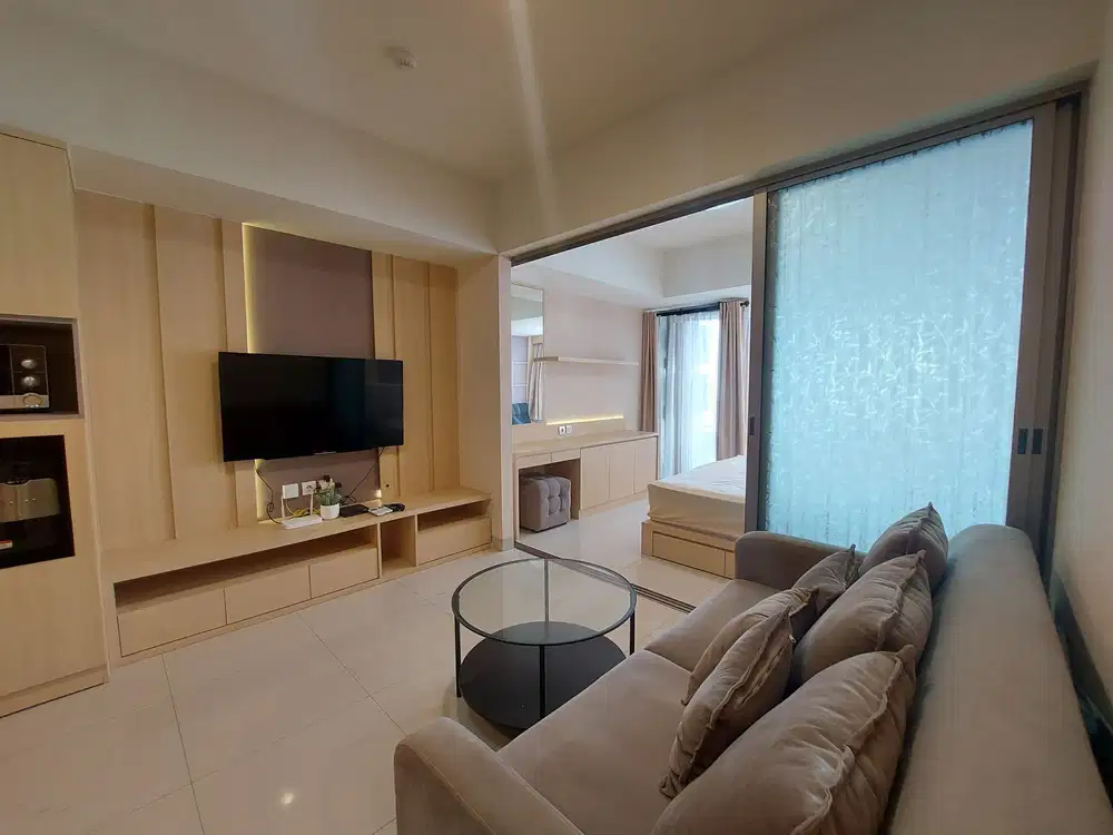 Disewakan apartemen orange county 1br besar 51sqm Tower Gelndale