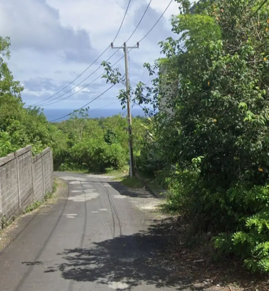 Tanah View Laut Di Pecatu Hanya 13 Menit Ke Bingin Beach