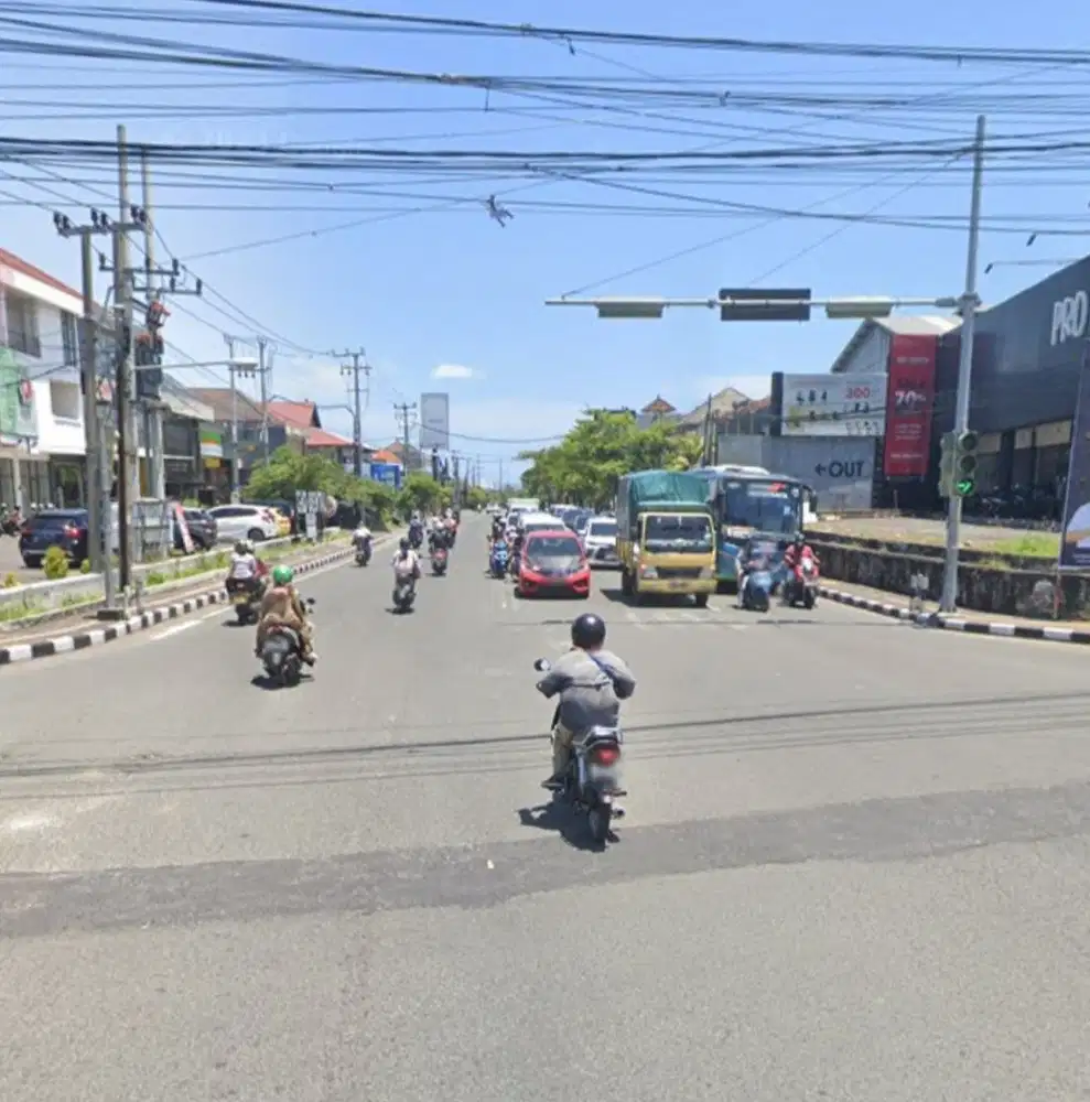 Tanah Zona Perdagangan (Red Zone) di Jalan Teuku Umar Denpasar