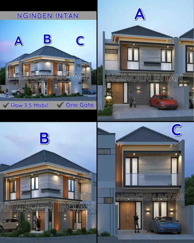 Rumah Minimalis Baru Gress Nginden Intan Timur Sukolilo Surabaya