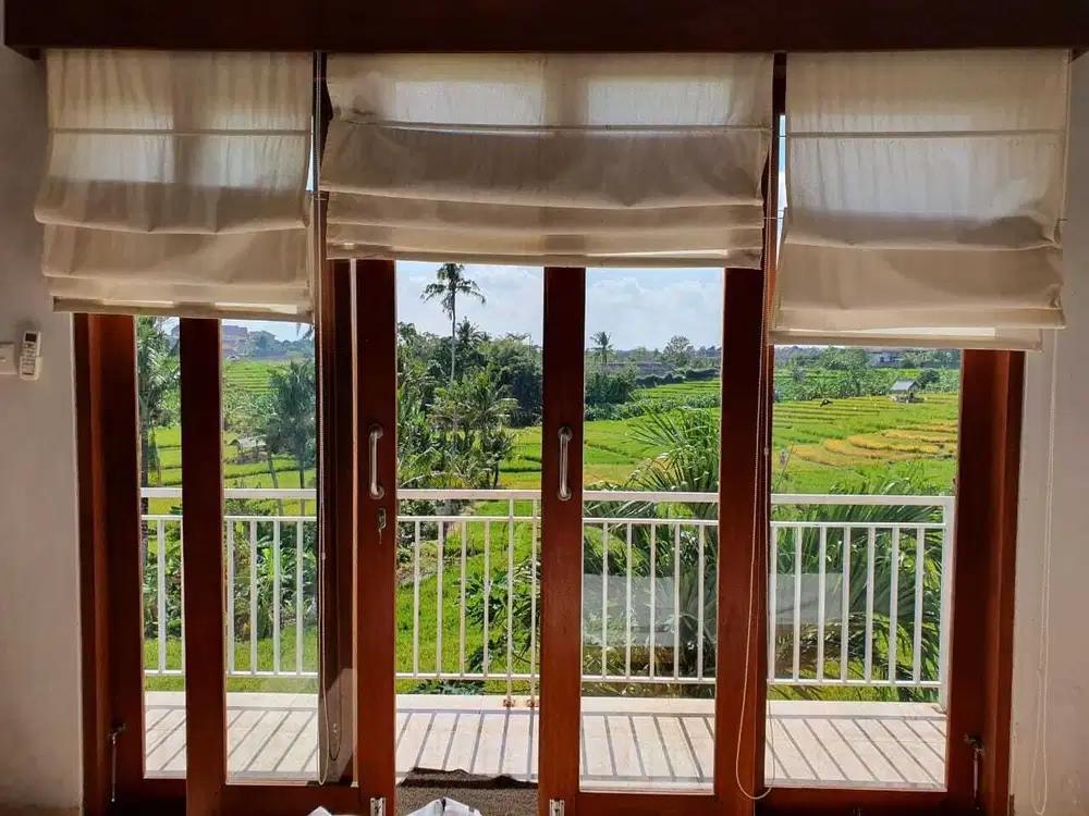 Rumah view sawah di Pegending Dalung dekat ke Canggu Bali