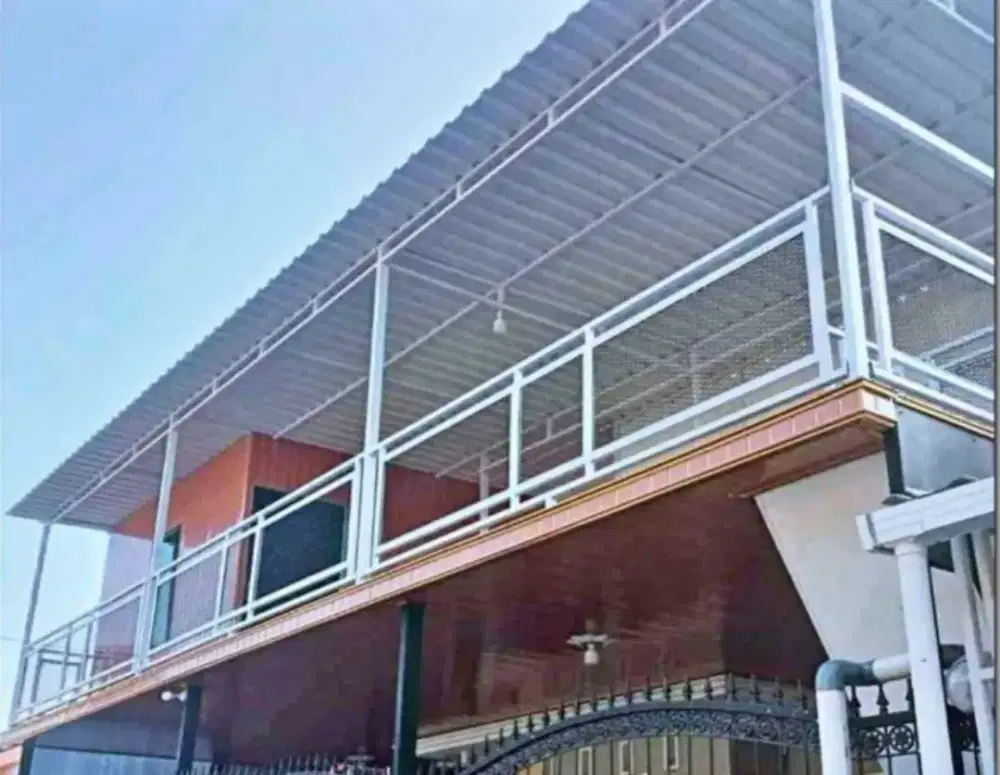 Kanopi balkon dak plat