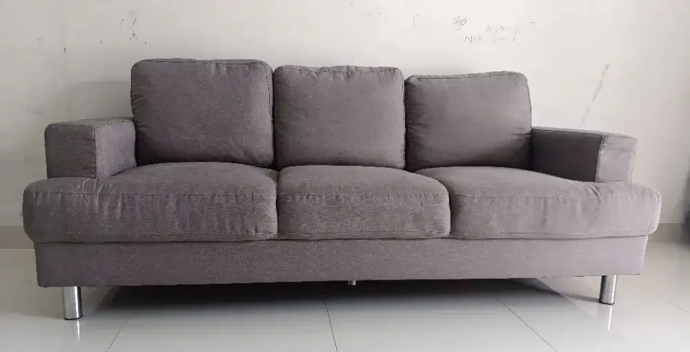 Sofa fabric 3 dudukan Selma