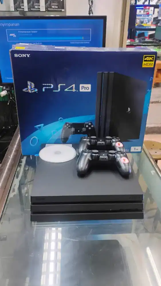 PS4 pro 1TB seri 72xx full 100 game New 100 persen sony