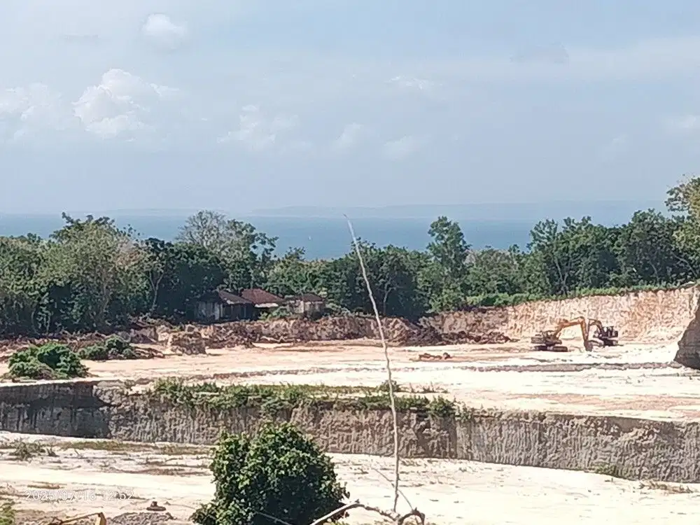 Pink Zone Land For Leasehold Close Sawangan Nusa Dua Bali
