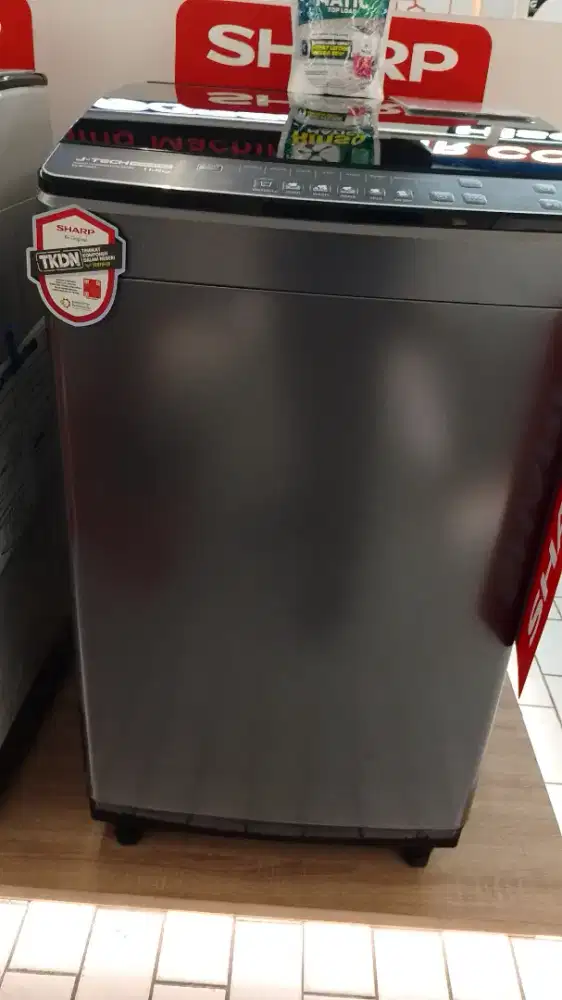 Mesin cuci top loading 11 KG