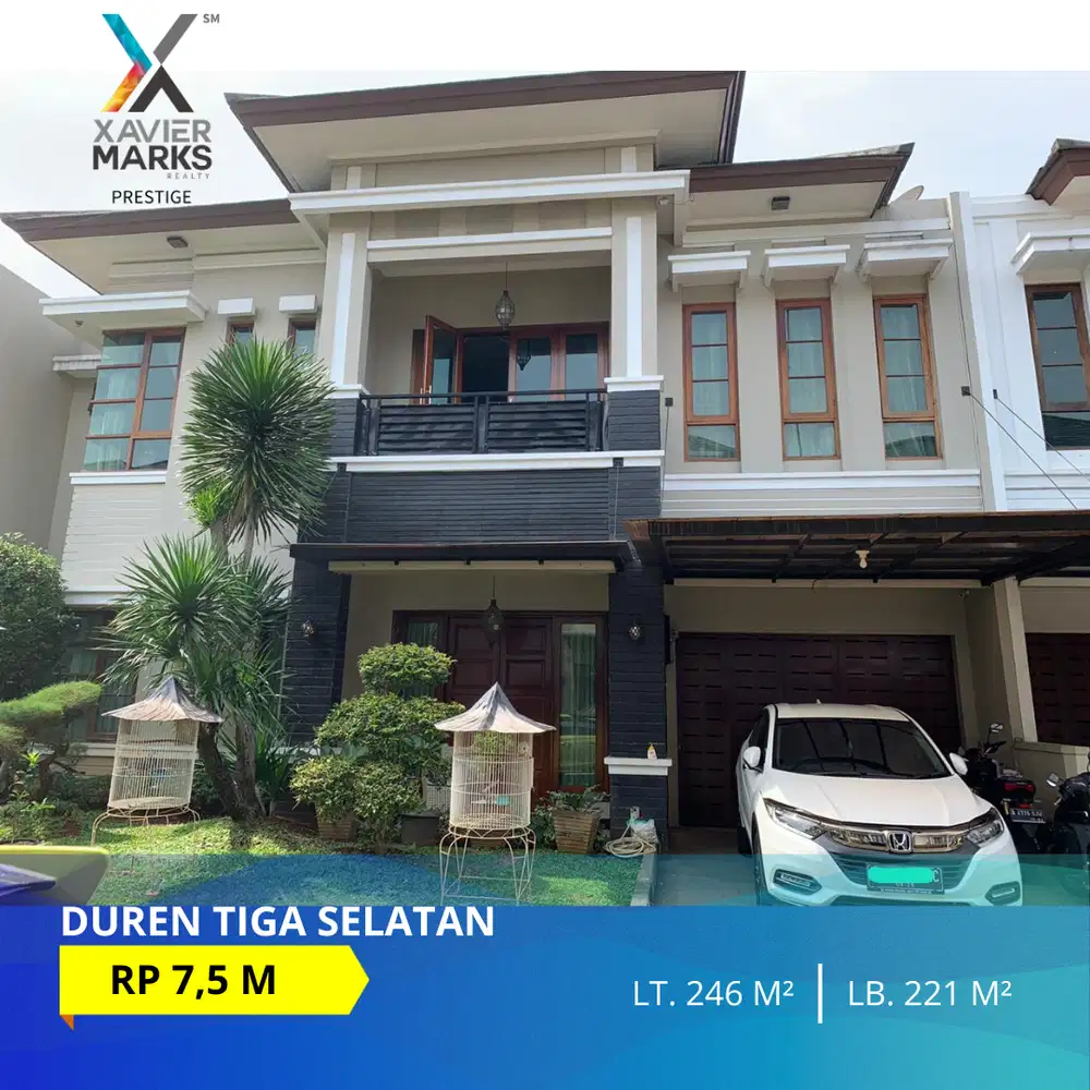 UPDATE TURUN HARGA DIJUAL RUMAH SIAP HUNI (Dalam Town House Private Luxury Home ) DI JL. DUREN TIGA SELATAN MAMPANG PRAPATAN PANCORAN JAKARTA SELATAN