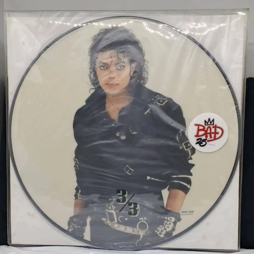 Piringan Hitam Picture Disc Michael Jackson Bad 25th Anniversary