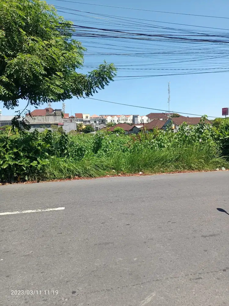 Tanah Zona Perdagangan (Red Zone) di Sunset Road Bali