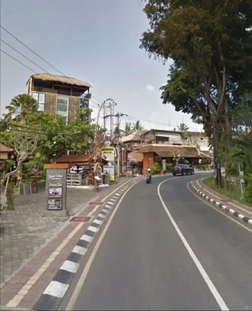 Tanah Premium di Jalan Utama Ubud Center Bali