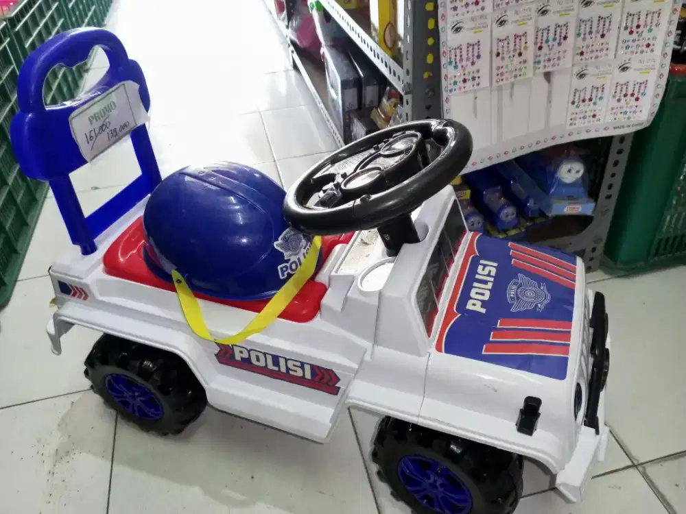 PROMO Mainan Anak Mobil Naik Polisi