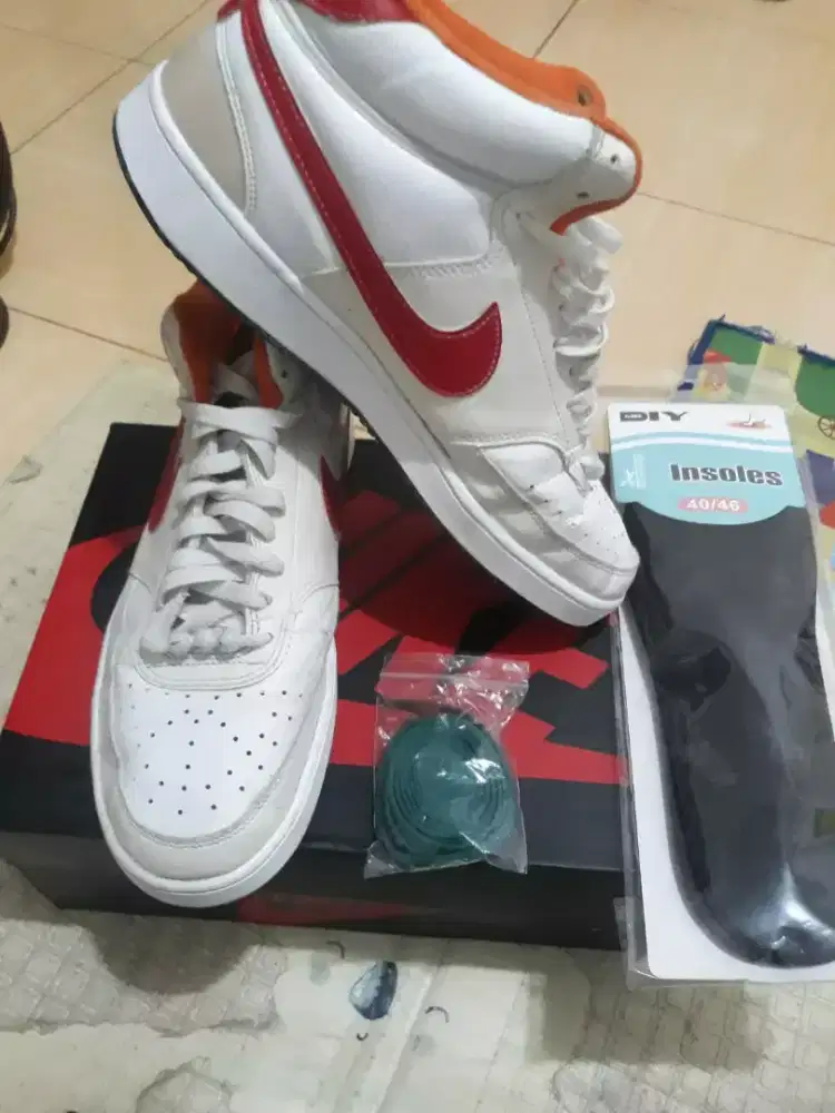 Sepatu original Nike air Jordan 1 lowbread toe