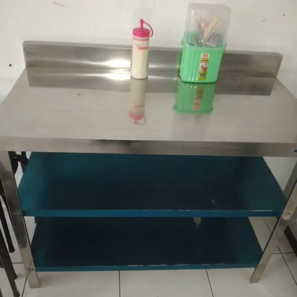 dijual meja stainless
