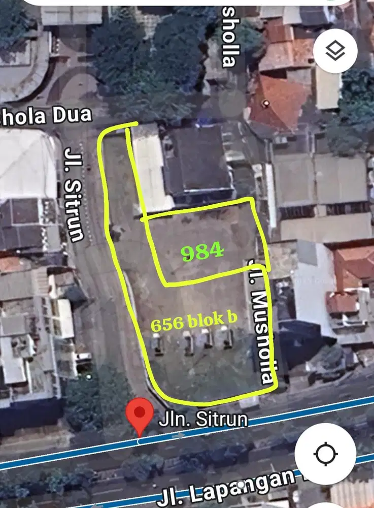 JUAL TANAH KAVLING KOMERSIAL dekat RCTI Kebon Jeruk Jakarta Barat