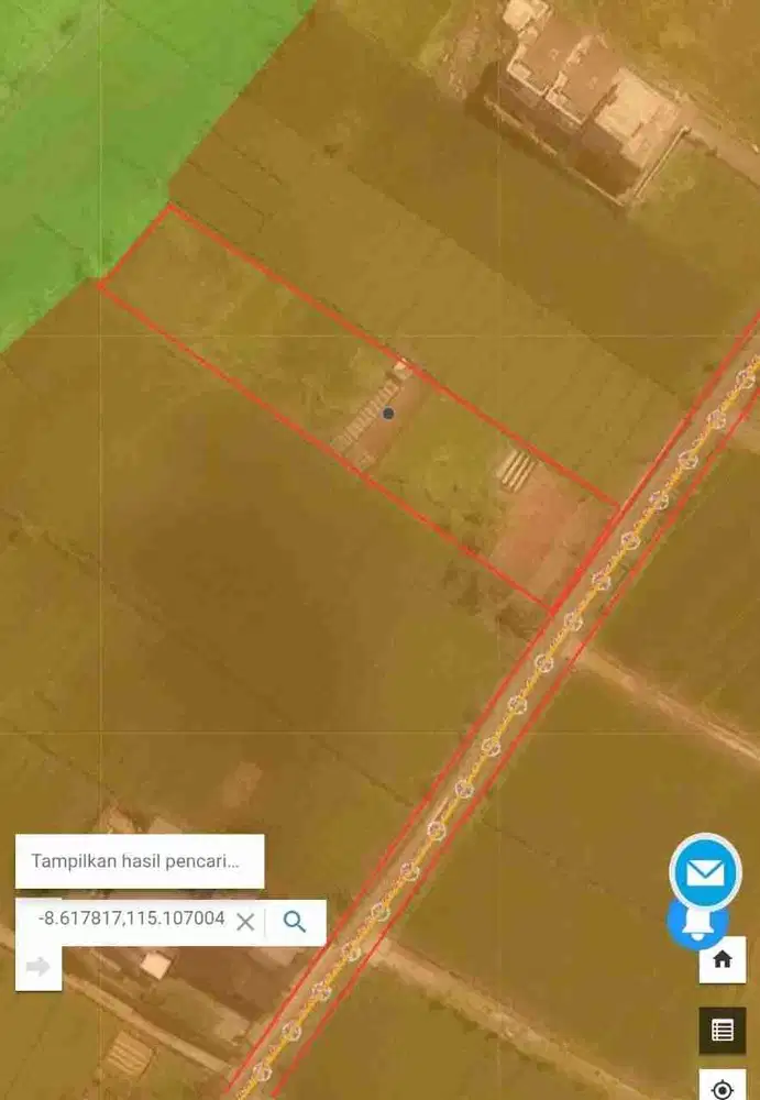 DIJUAL TANAH JALAN UTAMA PANTAI NYANYI