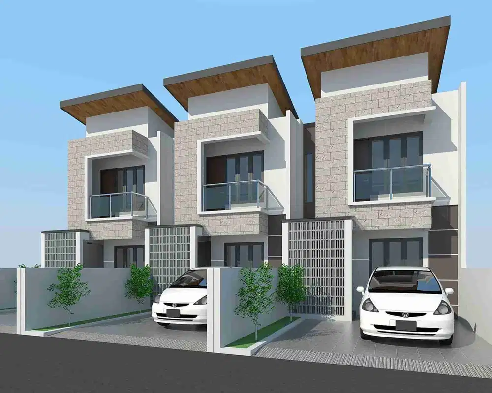 Townhouse Inden 3 Unit belakang KPP Pasar Minggu TB Simatupang