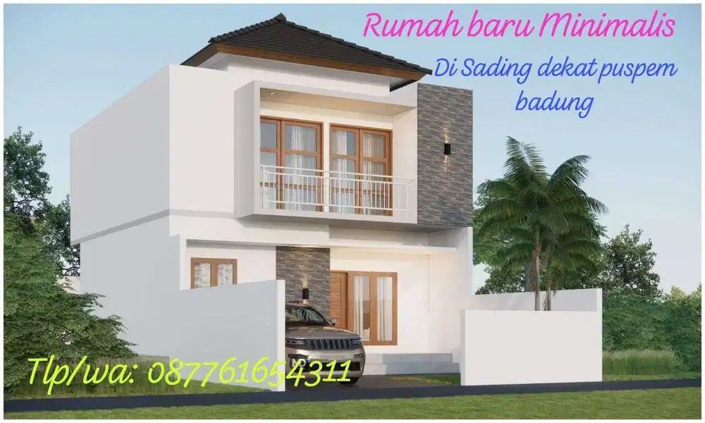 Rumah Barus Gress di Sading dekat Puspem Badung Bali