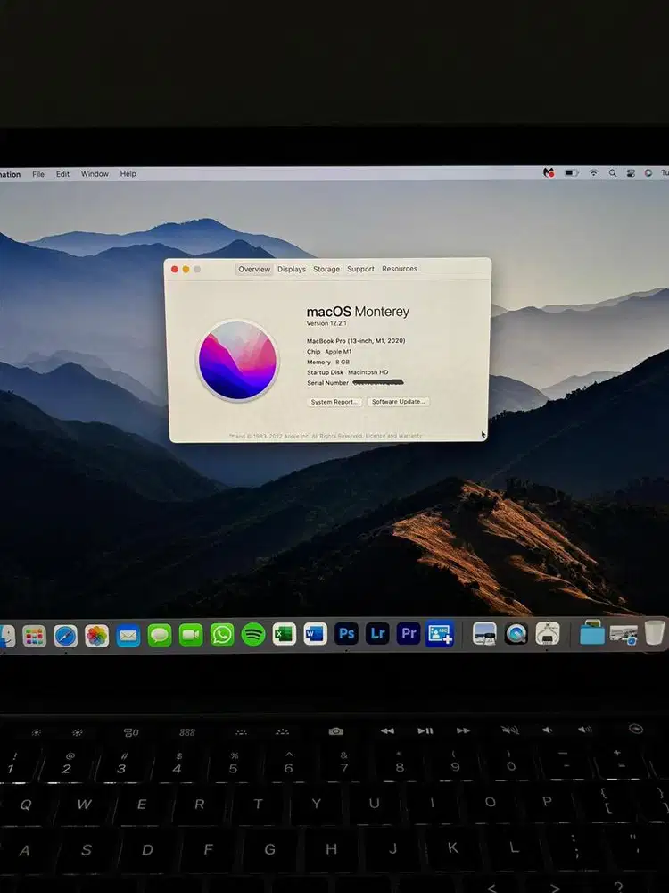 Macbook Pro Retina 13 inch 2020 Touchbar