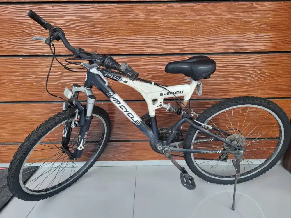 Jual 3 pcs sepeda bekas siap pakai, ban baru, gear fungsi & rem pakem