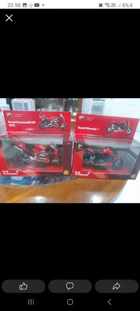 Miniatir Diecast Shell