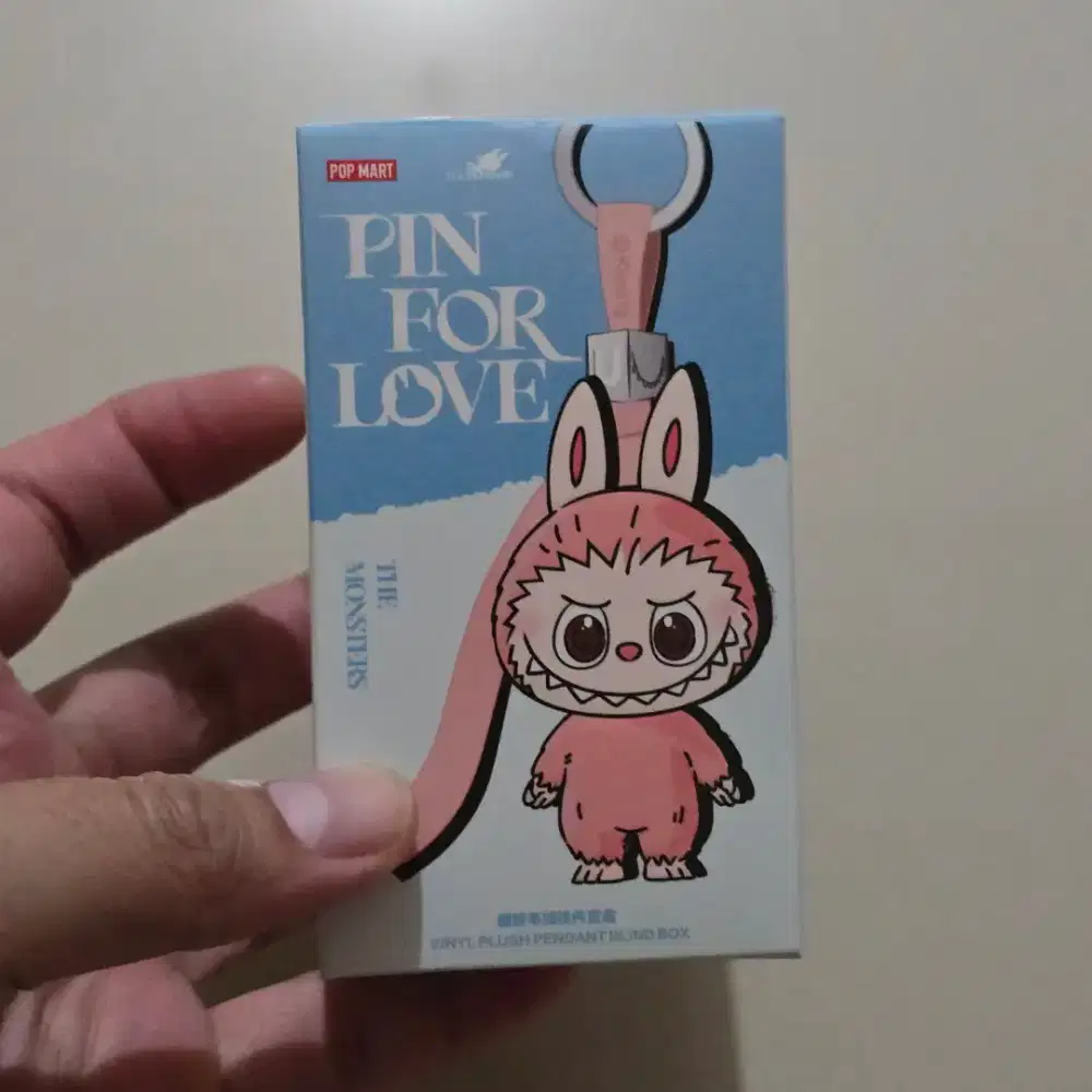 Labubu Pin for Love - Quiet Q