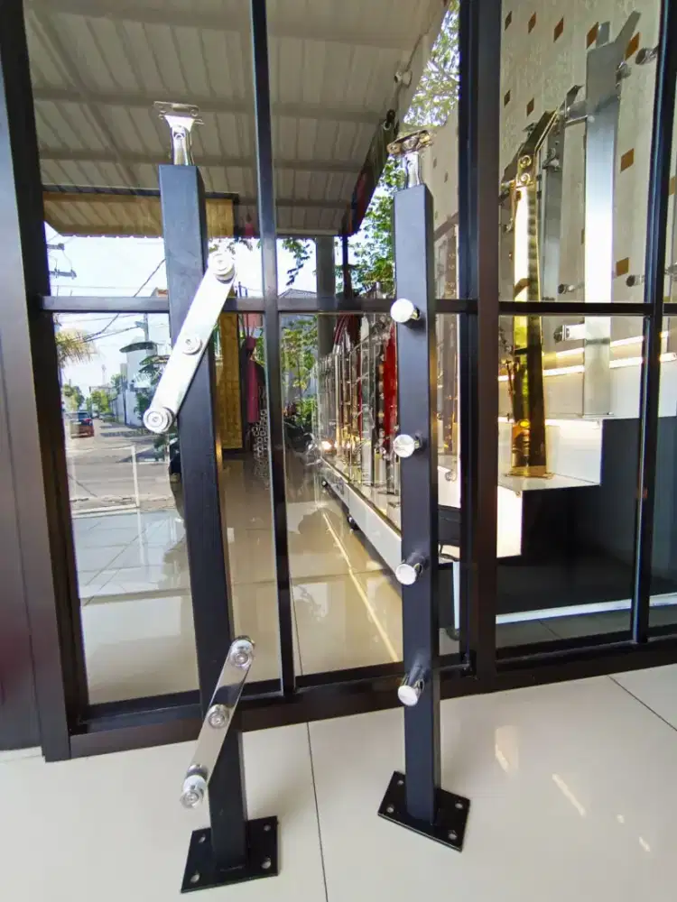Railing Hitam Coating Sale