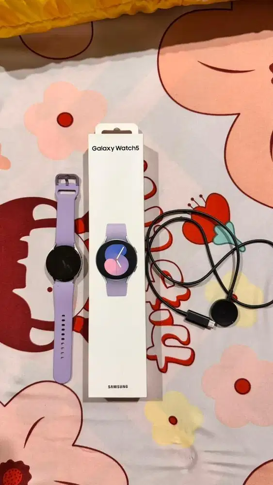 Smart Watch Samsung Galaxy watch 5 warna Ungu