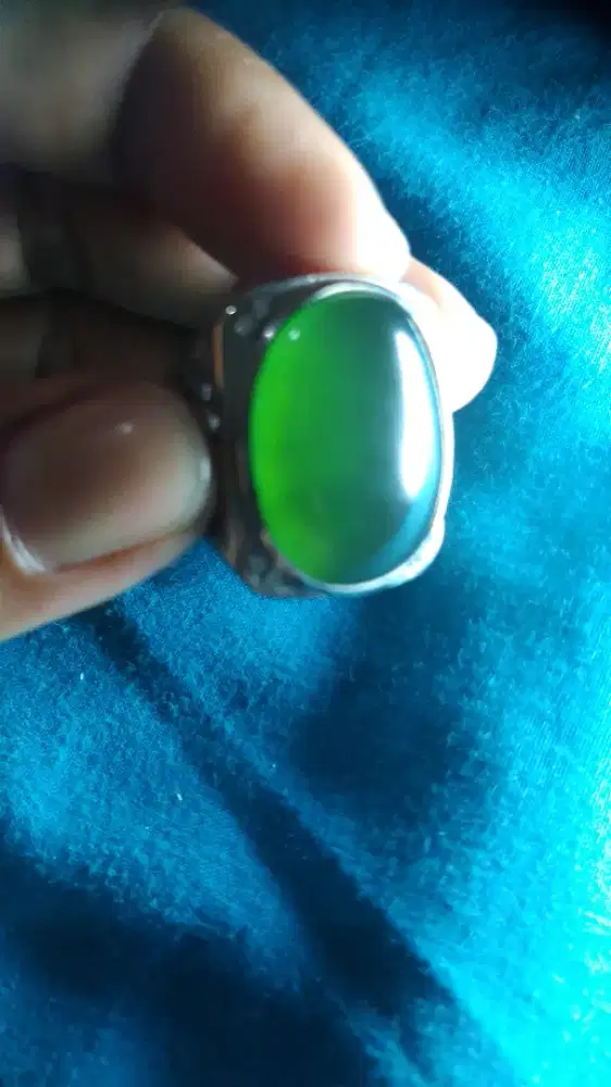 Cincin batu garut ijo botol